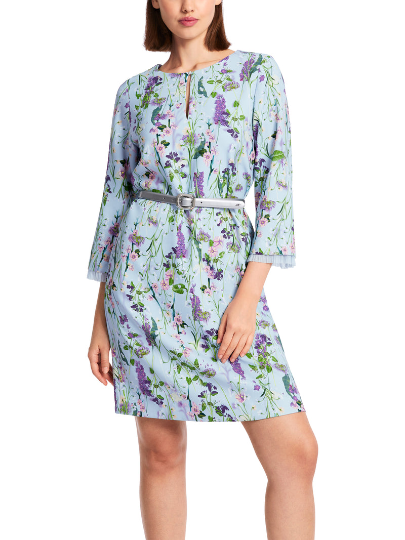 An image of the Marc Cain Frilled Cuff Dress
