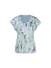 An image of the Marc Cain Floral V-Neck T-Shirt