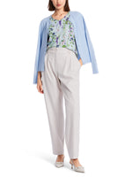 An image of the Marc Cain Floral V-Neck T-Shirt