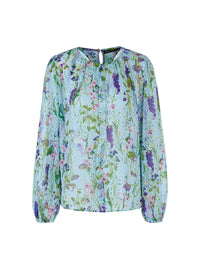 An image of the Marc Cain Floral Sheer Blouse