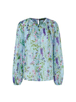 An image of the Marc Cain Floral Sheer Blouse