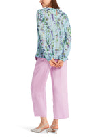 An image of the Marc Cain Floral Sheer Blouse