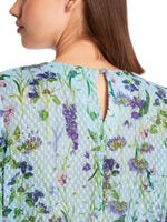 An image of the Marc Cain Floral Sheer Blouse