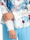 An image of the Marc Cain Long Sleeve Pattern Blouse