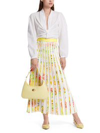 An image of the Marc Cain Pleated Skirt