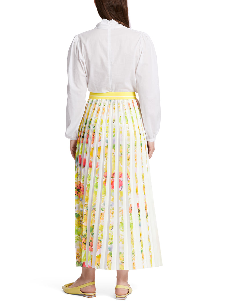 An image of the Marc Cain Pleated Skirt