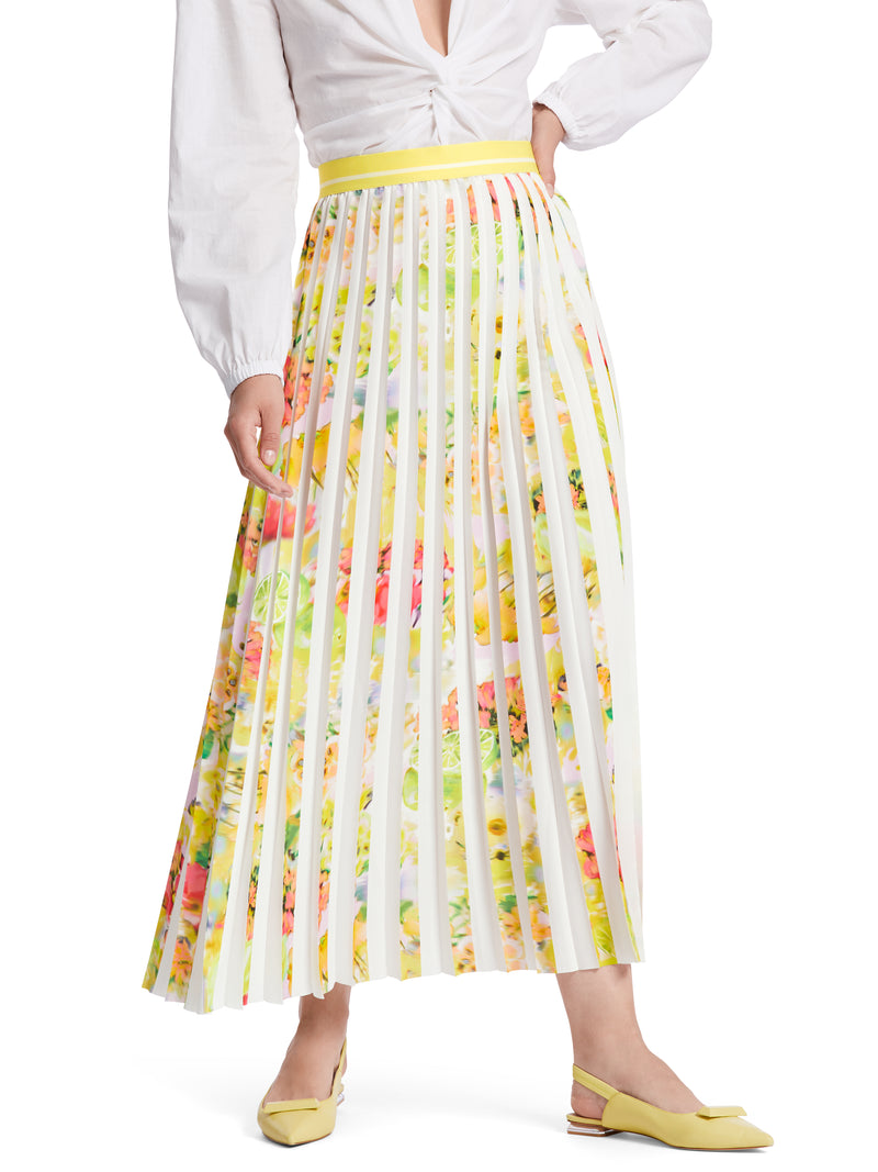 An image of the Marc Cain Pleated Skirt
