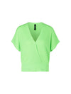 An image of the Marc Cain Short Sleeve Wrap Top