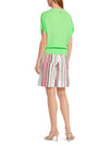 An image of the Marc Cain Short Sleeve Wrap Top