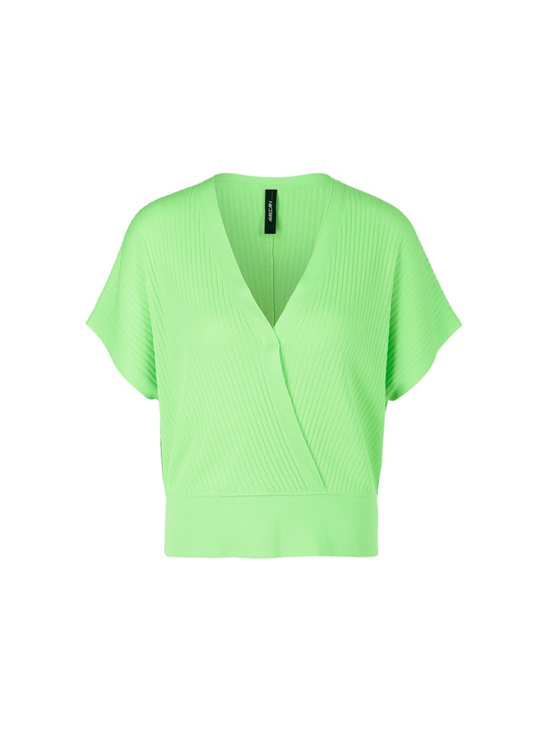 An image of the Marc Cain Short Sleeve Wrap Top