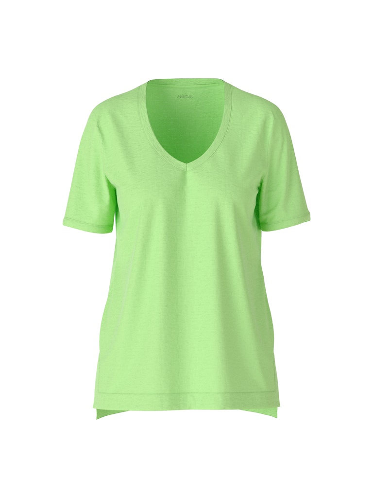 An image of the Marc Cain Short Sleeve V-Neck Top