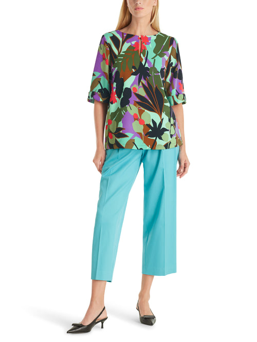 An image of the Marc Cain Floral Blouse