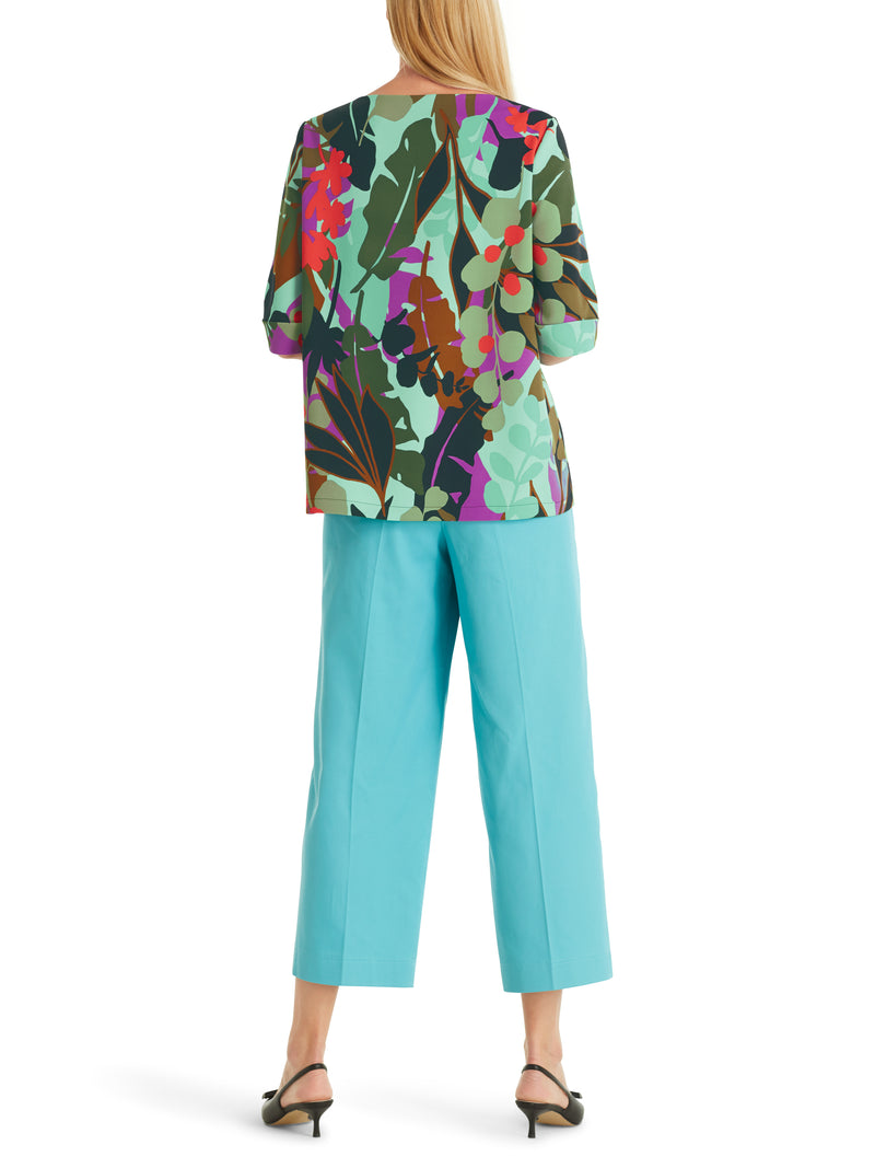 An image of the Marc Cain Floral Blouse