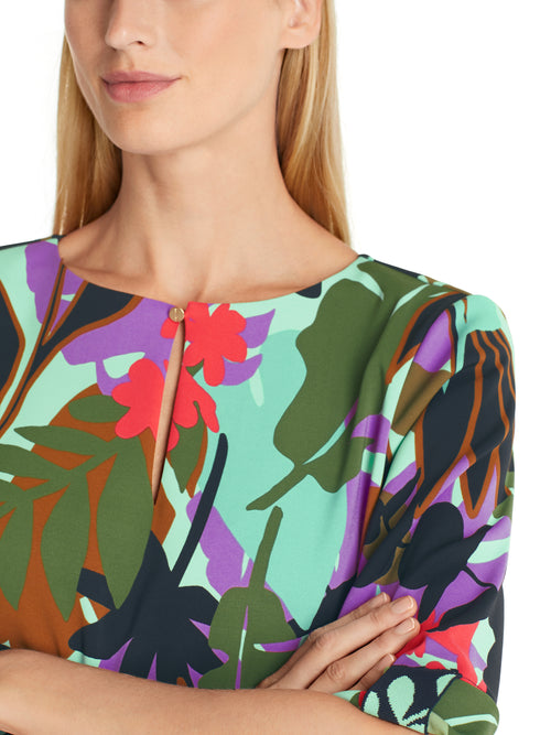 An image of the Marc Cain Floral Blouse