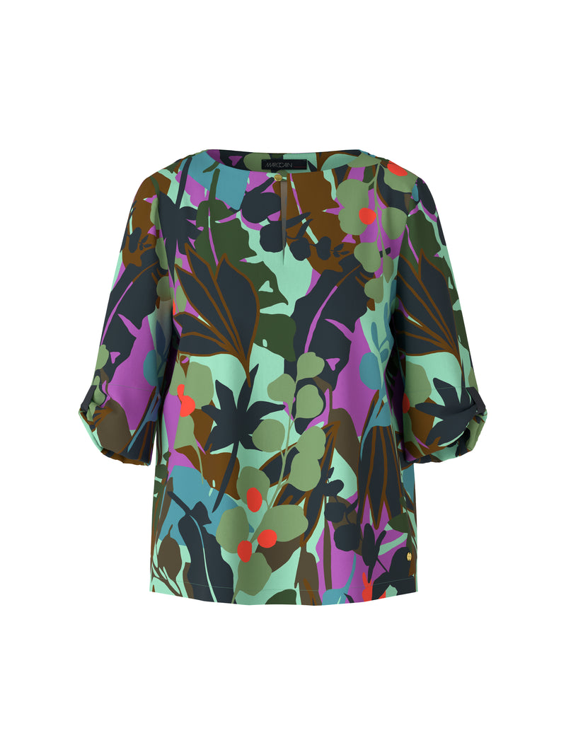 An image of the Marc Cain Floral Blouse
