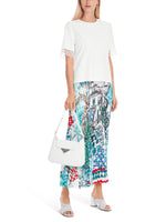 An image of the Marc Cain T-Shirt with Lace Trim