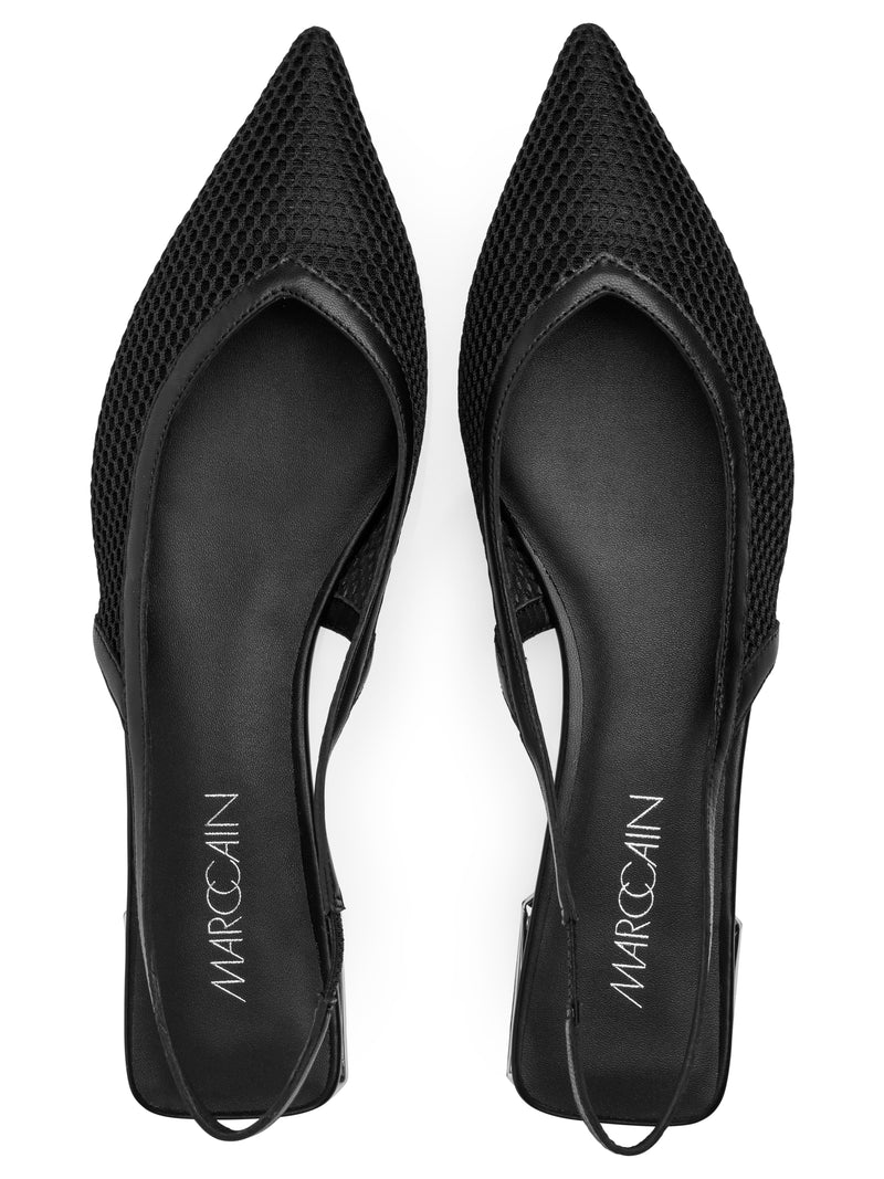 An image of the Marc Cain Mesh Slingbacks