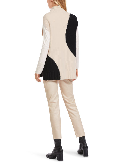 An image of the Marc Cain Knitted Wool & Cashmere TankTop