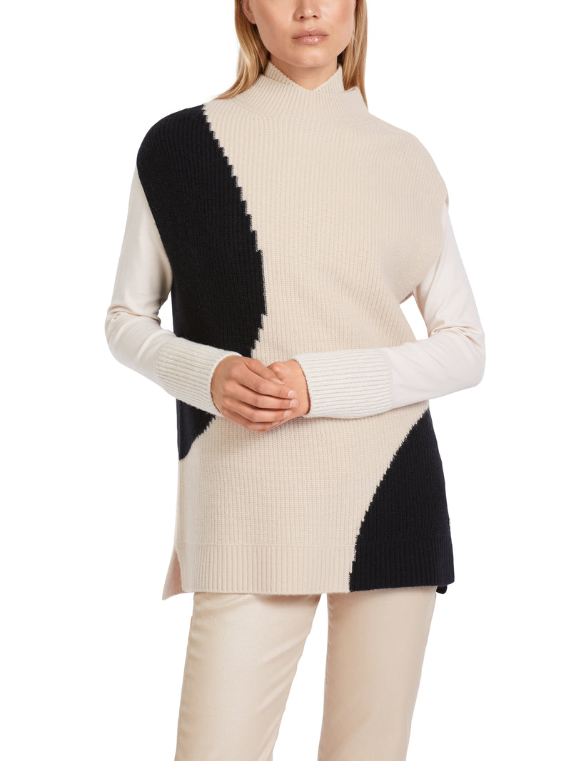 An image of the Marc Cain Knitted Wool & Cashmere TankTop