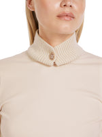 Knitted Collar & Cuff Top
