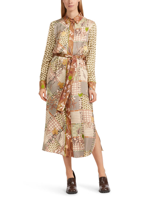 An image of the Marc Cain Floral Shirt Dress