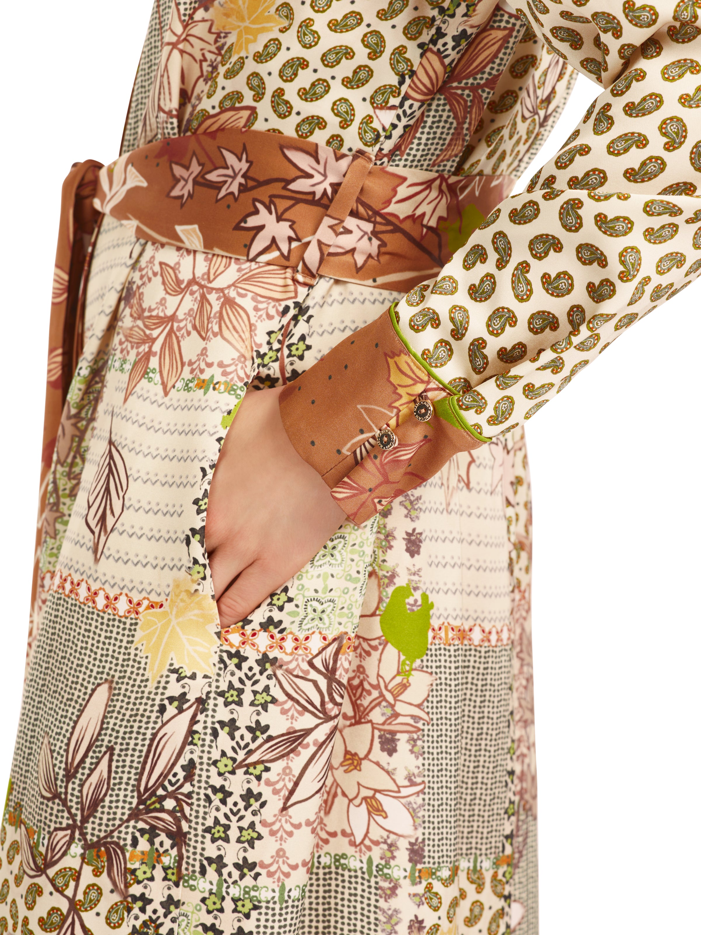 An image of the Marc Cain Floral Shirt Dress