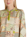 An image of the Marc Cain Tie Neck Shift Dress
