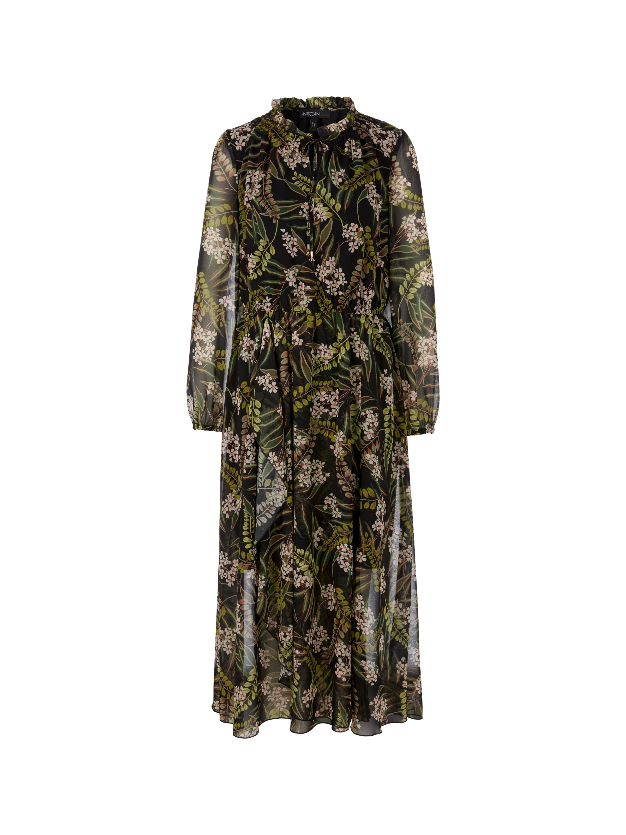 An image of the Marc Cain Long Sleeve Maxi Dress
