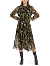 An image of the Marc Cain Long Sleeve Maxi Dress