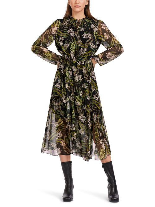 An image of the Marc Cain Long Sleeve Maxi Dress
