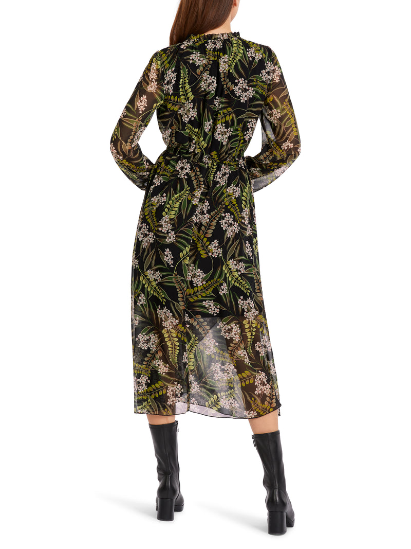 An image of the Marc Cain Long Sleeve Maxi Dress