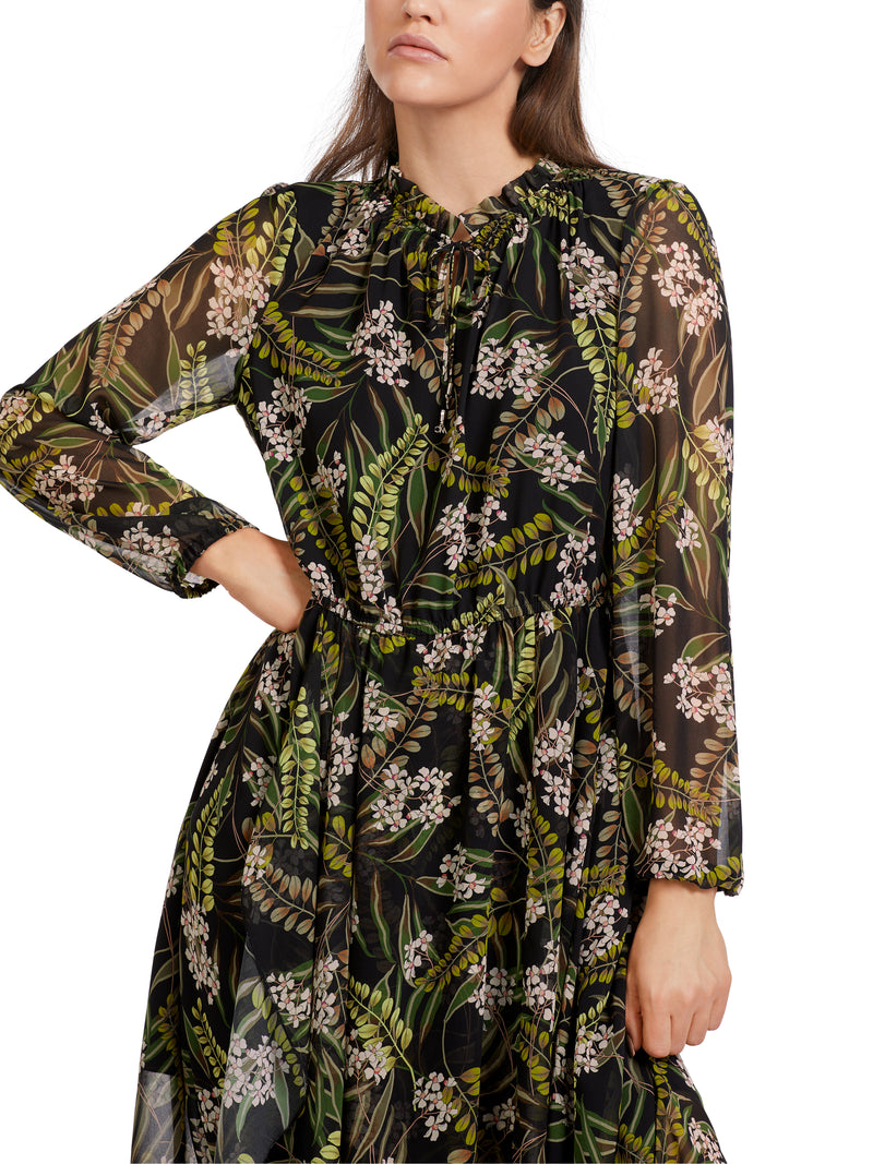 An image of the Marc Cain Long Sleeve Maxi Dress