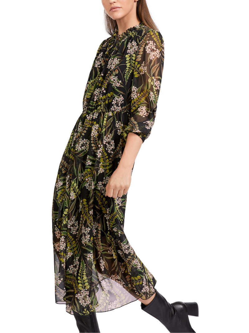 An image of the Marc Cain Long Sleeve Maxi Dress
