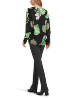 Floral Round Neck Blouse