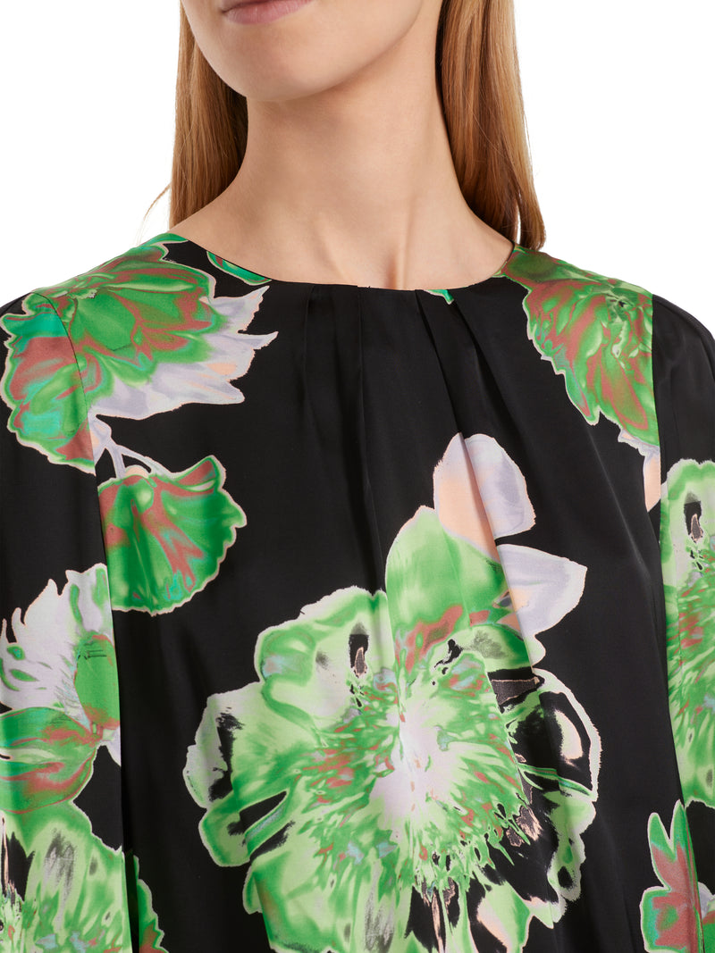 An image of the Marc Cain Floral Round Neck Blouse