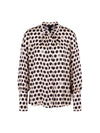 An image of the Marc Cain Dot & Mushroom Design Blouse