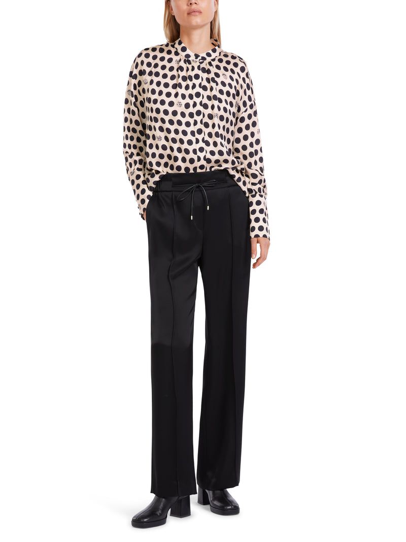 An image of the Marc Cain Dot & Mushroom Design Blouse