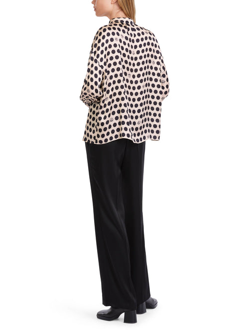 An image of the Marc Cain Dot & Mushroom Design Blouse
