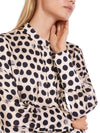 An image of the Marc Cain Dot & Mushroom Design Blouse