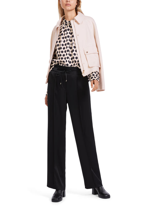 An image of the Marc Cain Dot & Mushroom Design Blouse