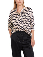 An image of the Marc Cain Dot & Mushroom Design Blouse