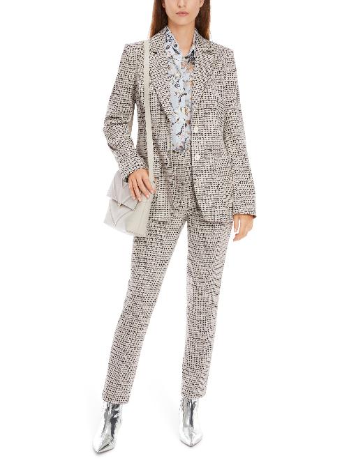 An image of the Marc Cain Houndstooth Blazer
