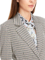 An image of the Marc Cain Houndstooth Blazer