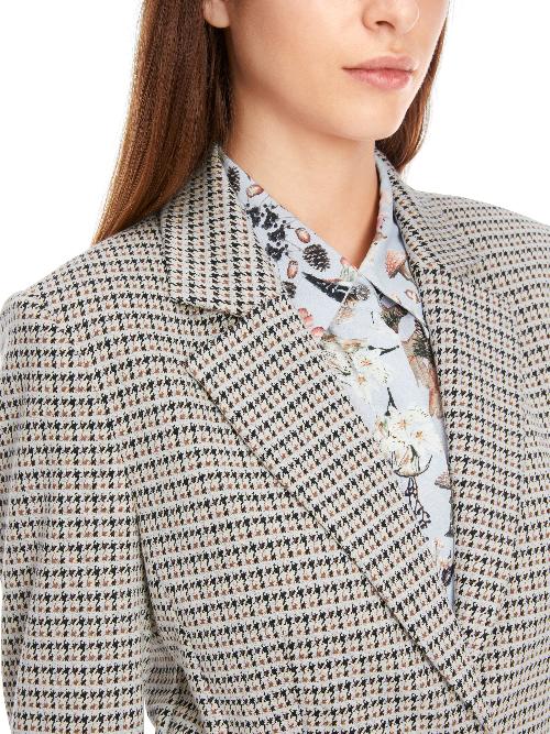 An image of the Marc Cain Houndstooth Blazer