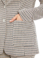 An image of the Marc Cain Houndstooth Blazer