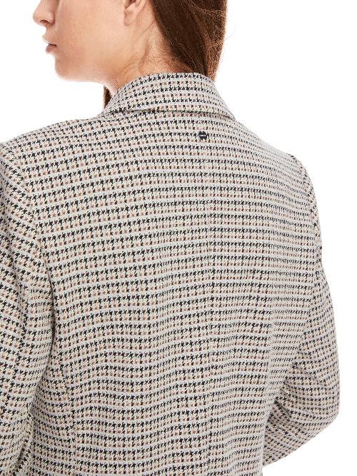 An image of the Marc Cain Houndstooth Blazer