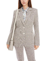 An image of the Marc Cain Houndstooth Blazer