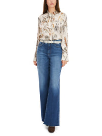 An image of the Marc Cain Animal Print Blouse