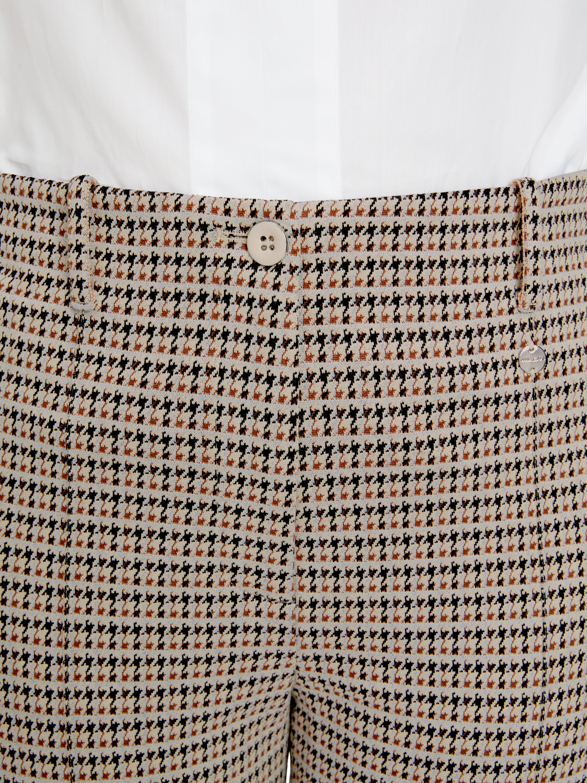 An image of the Marc Cain Houndstooth Trousers