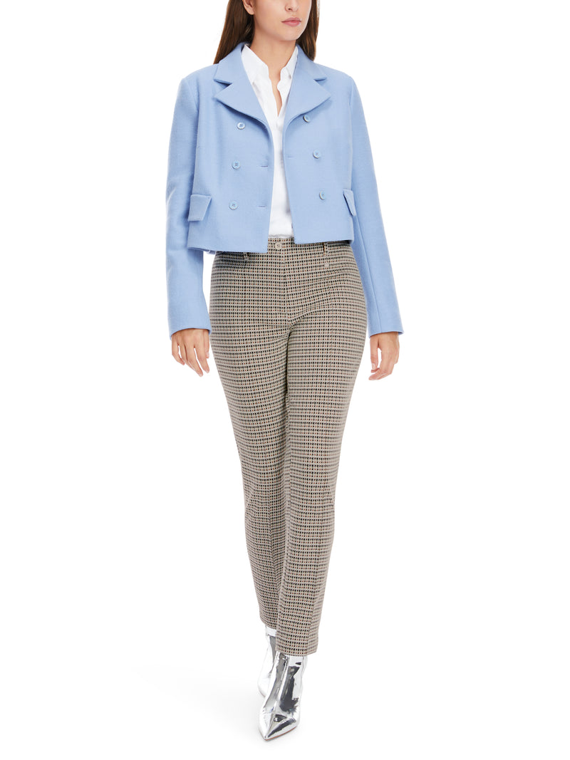 An image of the Marc Cain Houndstooth Trousers
